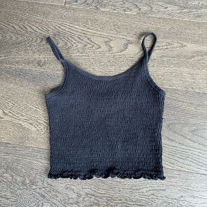 ✨5 for $30✨ Hollister Smocked Crop Tank